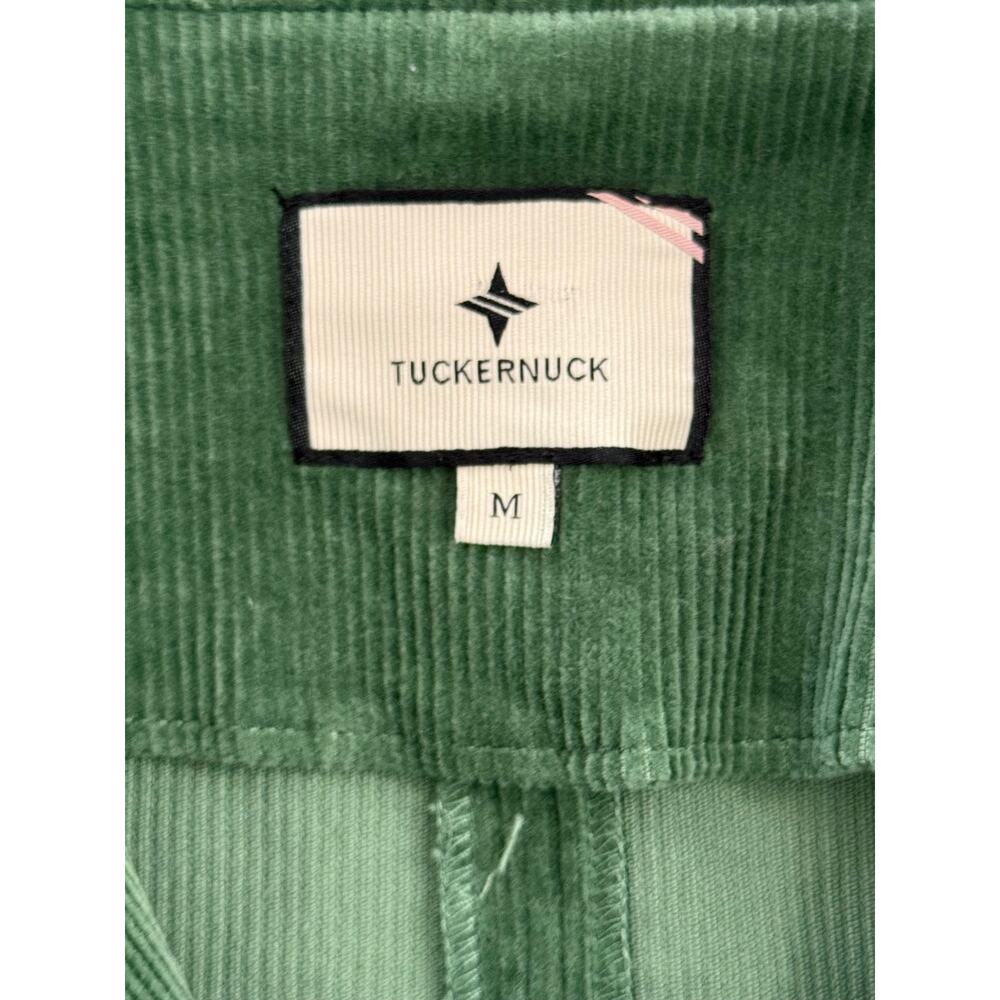 Tuckernuck Clifton Corduroy Mini Dress Green Cotton A-Line Lined Size M - Picture 9 of 11